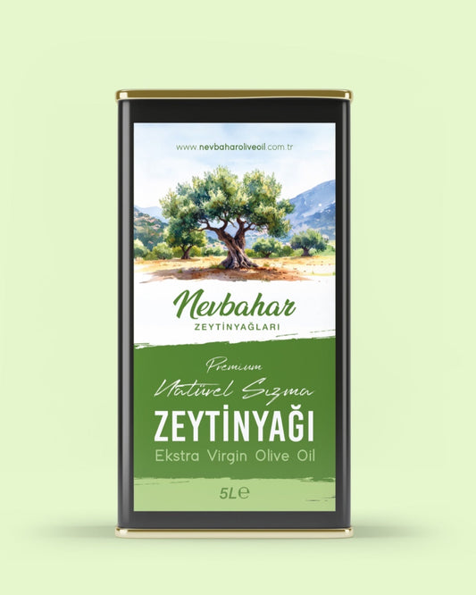 Olgun Hasat Natürel Sızma Zeytinyağı 5 LT