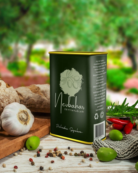 Erken Hasat Soğuk Sıkım Natürel Sızma Zeytinyağı 5 LT